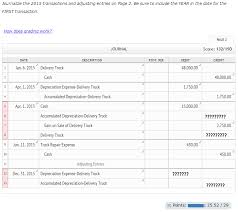 Solved The Following Transactions Adjusting Entries And