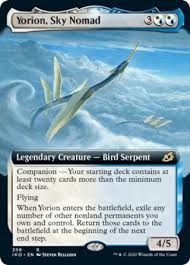 A magic bot that tweets whenever a new card is released. New Magic Cards On Twitter Yorion Sky Nomad Legendary Creature Bird Serpent Mtg Magicthegathering Https T Co 7hy6cdvstb
