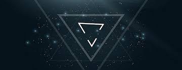 Starry Geometry On Black Background Black Backgrounds Geometry Geometric Background