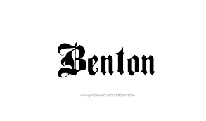 Share to twitter share to facebook share to pinterest. Benton Name Tattoo Designs