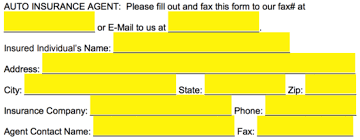 Name and address of each driver, passenger and witness. Free Auto Insurance Verification Letter Pdf Word Eforms