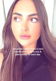 Lana Collins's Instagram, Twitter & Facebook