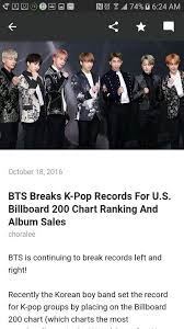 news bts breaks all kpop records for u s billboard 200