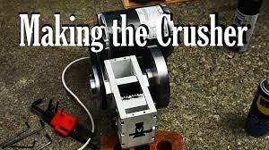For more info please email or call: Miniature Rock Crusher Design And Machining Youtube