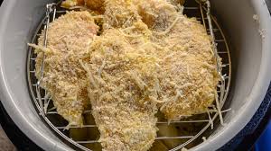 Ninja Foodi Garlic And Parm Crusted Chicken With Roasted Potatoes Recipe Foodie Recipes Crusted Chicken Ninja Cooking System Recipes