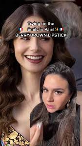 Emily in Paris Dark Lipstick