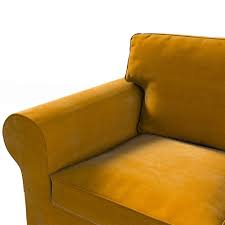 I ended up with bleeding knuckles from shimmying the covers over the cushions. Ektorp 3 Seater Sofa Cover Mustard 704 23 Ektorp 3 Seat Sofa Cover Dekoria