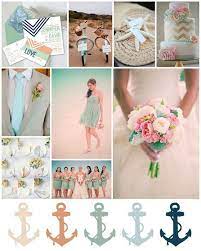 Nautical Coral Tiffany Wedding Wedding Color Schemes Wedding Colors Wedding Beach Ceremony