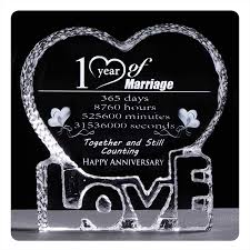 Younique designs 1 year anniversary coffee mug for girlfriend, 11 ounces, white, 1st anniversary gift for her. Buy Ywhl Crystal First One Year 1st Wedding Anniversary Paperweight Keepsake Gifts For Her Wife Girlfriend Him Husband Online At Low Prices In India Amazon In