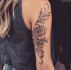 Upper Back Arm Tattoo Gorgeous Tattoos Tattoo Arm Frauen Back Arm Tattoo