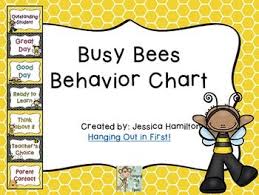 Busy Bees Classroom Theme Behavior Clip Chart Behavior