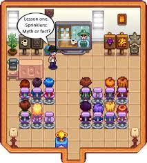 Due To Popular Demand The Ferngill Agricultural Association Faa Presents The First Edition Of The Farming Ranching Workshop Open To All Family Members Of Farmers Who Want To Help But Are Baffled By Stardew valley upgraded shed layout inspiration for workshop with color coordinated chests. due to popular demand the ferngill