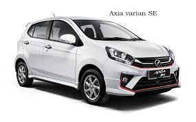 Perodua axia dibangunkan berasaskan daihatsu ayla / toyota agya. Perodua Axia Perbezaan 6 Varian Yang Ditawarkan Careta