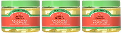Clubman 11605 three flowers brilliantine solid 3 25 oz men s hair. Amazon Com Three Flowers Molding Pomade 6 Oz Pack Of 3 Hair Styling Creams Or Hair Styling Gels Or Hair Styling Lotions Beauty