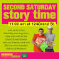 Second Saturday Story Time event image
