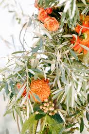 Bright Orange Malibu Wedding Malibu Wedding Tangerine Wedding Bright Orange