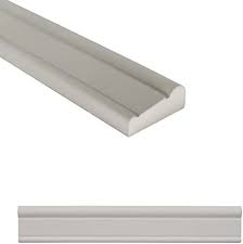 Buy the best and latest decorative chair rail on banggood.com offer the quality decorative chair rail on sale with worldwide free shipping. Chair Rail Tile Trim 2 X 12 Inch Decorative Shower Ceramic Tile Edge Liner Backsplash Wall Molding Matte Gray 6 Pack Buy Online At Best Price In Uae Amazon Ae