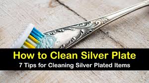 You can try baking soda and a qtip, i've gotten nice results that way. 7 Fast Easy Ways To Clean Silver Plate Without Damaging It