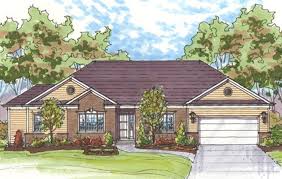 Traditional Style House Plan 3 Beds 2
