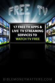 The app is completely free to. 17 Free Tv Apps And Live Tv Streaming Services To Watch Tv Free