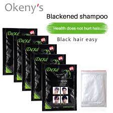 5pcs Dexe Fast Black Hair Shampoo Only 5 Minutes White Become Black Hair Color 2 Pcs Lot Grey Hair Removal For Men And Women Fast Black Hair Shampoo Black Hair Shampoogrey Hair Removal Aliexpress