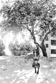 Black And White Anime Manga Background Anime Manga Girl Black And White Anime City City Drawing Manga Girl