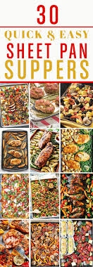 Quick Easy Sheet Pan Dinners Momology Easy Sheet Pan Dinners Recipes Sheet Pan Dinners