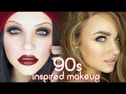 90s grunge supermodel glam makeup