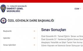Merakla beklenen ögg sınav sonuçları emniyet genel müdürlüğü tarafından açıklandı. Egm 82 Donem Ogg Sinav Sonuclari Aciklaniyor Iste Sonuc Sorgulama Sayfasi
