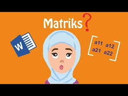Just type matrix elements and click the button. Cara Membuat Matriks 5x5 Di Word