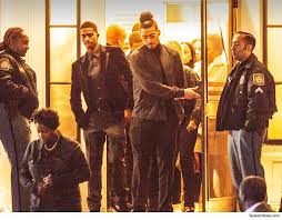 Diddy And Other Mourners Arrive For Kim Porter S Funeral Fur Coat Coat Christian Leave