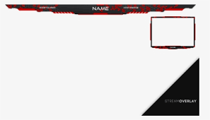 Download over 39 free stream overlay templates! Stream Overlay Png Red Png Download Red And Black Stream Overlay Png Transparent Png Kindpng