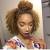 Honey Blonde Natural Hair