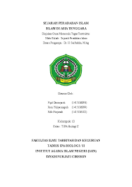 Masuknya islam di asia tenggara sampai saat ini merupakan polemik panjang yang menimbulkan pro dan kontra antara sejarawan, agamawan, arkeolog namun, berdasarkan referensi umum, masuknya islam di asia tenggara adalah melalui proses perdagangan internasional yang berpusat di selat. Doc Sejarah Peradaban Islam Islam Di Asia Tenggara Reni Yuliyaningsih Academia Edu