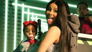 Cardi b defends her and offset's choice to gift their daughter, kulture, a birkin bag. Cardi B S Daughter Kulture Adorably Crashes Her Parents Photoshoot Iheartradio