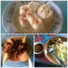 Yang pasti bukan daging berlemak dan makanan berat seperti rendang atau opor ayam tentunya. Menikmati Pulang Kampung Rumah Shaleh