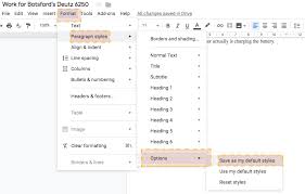Create a new document or go into a current document with the formatting you want. Google Docs How To Change The Default Indent And Set Your Own In Google Documents Itectec