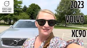 2023 Volvo XC90 B6 in Silver Dawn Metallic