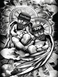 Arte chicano virgen maría de guadalupe, guerrero águila y emiliano zapata. Lowrider Artwork