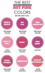 Pink Paint Colors Accent Walls