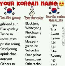 Juegos de kpop estos juegos son muy divertidos y muy entretenidos. Internautas Descubren El Juego Del Nombre Coreano De Las Fans Internacional Del K Pop Ketizenstars