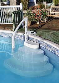 Majestic Above Ground Pool Steps Above Ground Pool Steps Pool Steps In Ground Pools