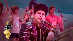 Elton John Bennie And The Jets Live Aid 1985 Youtube