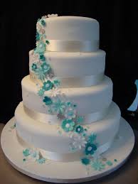 La Torta Tiered Wedding Cake Wedding Cake Red White Wedding Cake