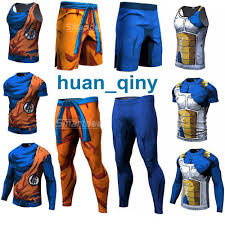 Dragon Ball Z Son Goku Vegeta Tank Top Short Long T Shirt Pants Trousers Jersey Uniformes De Baloncesto Uniformes Dragones