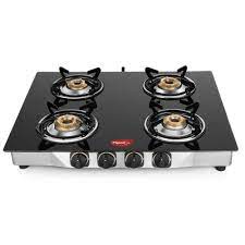 Maybe you would like to learn more about one of these? Buy Pigeon By Stovekraft Blaze Blackline Glass Top 4 Burner Gas Stove Manual Ignition Black Online At Low Prices In India Amazon In