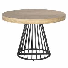 table ronde a rallonges sonia chene clair table ronde extensible table ronde rallonge table salle a manger