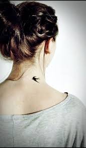 Back Small Tattoo Ideas For Women Neck Tattoos Women Back Of Neck Tattoo