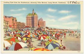 Looking East From The Auditorium Showing Villa Riviera Long Beach California Digital Commonwealth