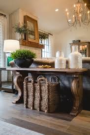Ethan Allen Check Out That Table Color And My Existing Chandelier Architectural Details And In Farm House Living Room Country House Decor Sofa Table Decor